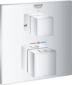 Смеситель для ванны Grohe Grohtherm Cube 24155000