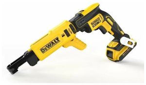 Аккумуляторный шуруповерт для гипсокартона DeWALT DCF620E1KXJ, с АКБ и ЗУ