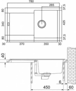 Кухонная раковина Franke Maris MRG 611-78 XL 114.0367.708, капучино