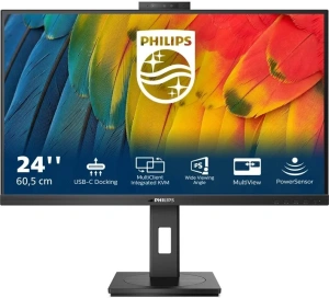 Монитор Philips 23,8″ 24B1U5301H/00, черный