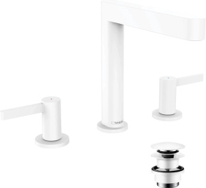 Смеситель для раковины Hansgrohe Finori 76034700, белый матовый