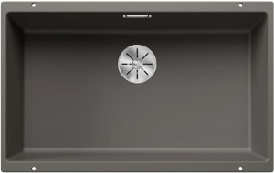 Кухонная Blanco Subline 700-U Silgranit вулканический серый InFino 527356