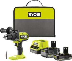 Аккумуляторная ударная дрель-шуруповерт RYOBI RPD18X12C52S