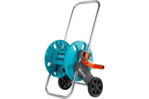 Тележка GARDENA CleverRoll S (18500-20.000.00) голубой 40 м