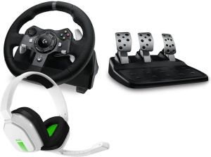 Комплект игровой руль Logitech G920 и гарнитура Astro A10 для Xbox One