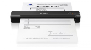Сканер Epson ES-50 (B11B252401) A4 черный