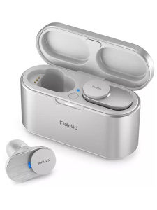 Беспроводные наушники Philips Fidelio T1, белый