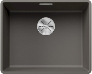 Кухонная мойка Blanco Subline 500-F Silgranit 527352, вулканический серый