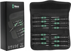 Набор прецизионных отвёрток Wera Kraftform Micro 12 SB 05073675001