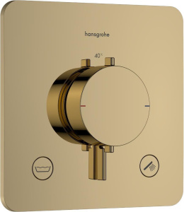 Смеситель для ванны Hansgrohe Ecostat Comfort Q 33717990, полированное золото
