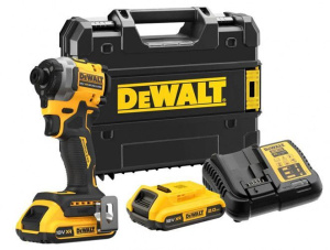 Аккумуляторный ударный винтоверт DeWALT DCF850D2T, с АКБ и ЗУ