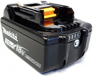 Аккумулятор Makita BL1830B, 18 В, 3 Ач