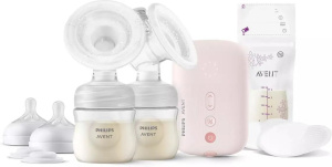 Молокоотсос Philips AVENT Premium SCF397/31, розовый