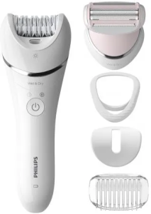 Эпилятор Philips Series 8000 BRE710/00, белый