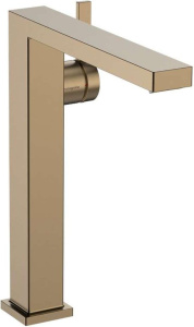 Смеситель для раковины Hansgrohe Tecturis E 73073140, шлифованная бронза