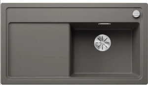 Кухонная мойка Blanco Zenar 5 S Silgranit 527365, вулканический серый