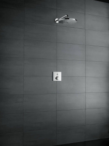 Душевая головка с рычагом 390мм Hansgrohe Raindance Select S 240 2jet Eco Smart 26470000, хром