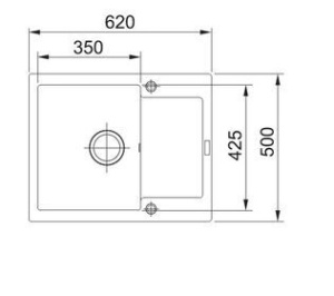Кухонная раковина Franke Maris MRG 611-62 114.0284.758, белый полярный
