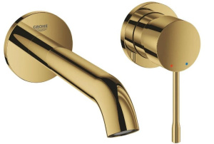 Смеситель для раковины Grohe Essence New M 19408GL1, золото