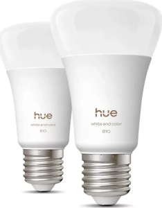 Комплект из 2 ламп Philips Hue White and Color Ambiance A60 E27 810 929003853405