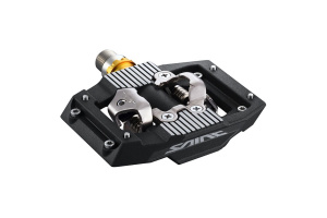 Педали контактные Shimano Saint PD-M821, SPD, с шипами SM-SH51, черные