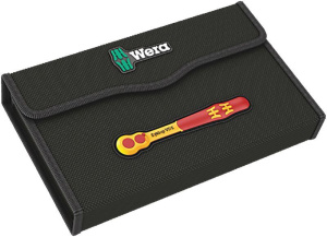 Wera набор с трещоткой Zyklop 3/8 " Vde 17cz. 8100 Sb Vde 1 (5004970001)