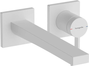 Смеситель для раковины Hansgrohe Tecturis E 73051700, матовый белый