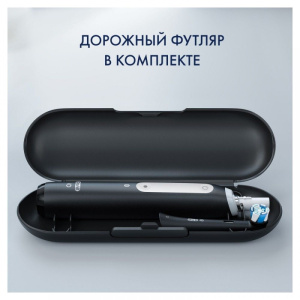 Электрическая зубная щетка Oral B iO Series 4 с насадкой Ultimate Clean, черный