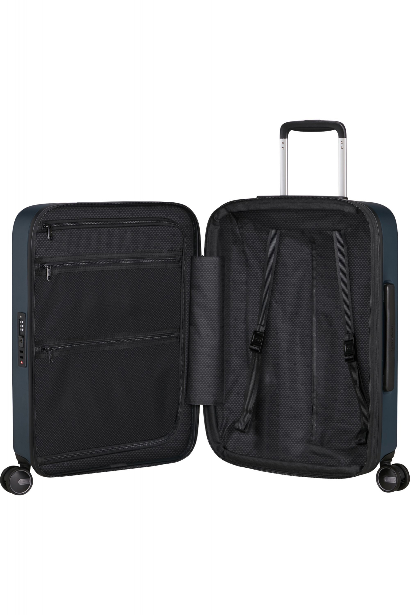 Чемодан Samsonite FYRM 155026-1827 55см 40/46л Steel Blue