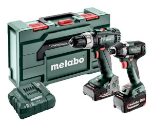 Набор аккумуляторных инструментов Metabo Combo Set 2.8.5 685197000 с 2 АКБ и ЗУ в кейсе