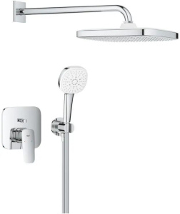 Душевая система скрытого монтажа Grohe Cubeo 1053360000, хром