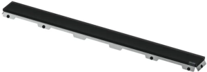 Стеклянная панель TECE drainline 1200 мм, черная сатинированная 601294