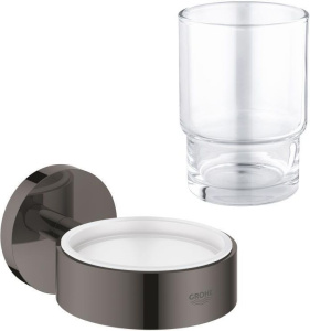 Стеклянная посуда Grohe Essentials 40369A01+40372001