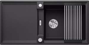 Кухонная мойка Blanco Adira XL 6 S-F Silgranit 527625, черный