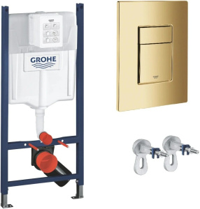 Инсталляция для унитаза Grohe Rapid SL Project 38840000+3855800M+38732GL0