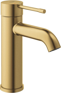 Смеситель для раковины Grohe Essence S 23590GN1, матовое золото