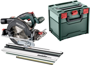 Аккумуляторная дисковая пила Metabo KS 18 LTX 57 + шина KFS 44 691195000 в кейсе