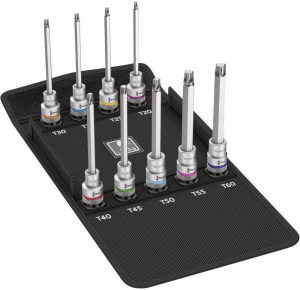 Набор торцевых насадок Wera 05004212001, TORX, 1/2", 140 мм