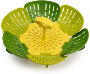 Корзина для приготовления на пару Joseph Joseph Duo 45035, зеленая