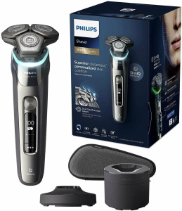 Электробритва Philips Series 9000 SkinIQ S9975/55, серебристый