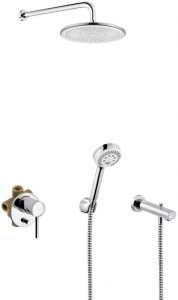 Душевой гарнитур Kludi Bozz 386310576, хром