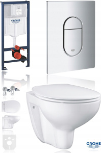 Комплект инсталляции с унитазом Grohe Solido SL