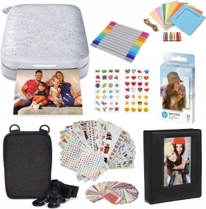 Фотопринтер HP Sprocket Portable 2x3" White Starting Kit