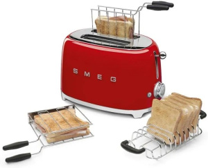 Тостер Smeg TSF01RDEU красный