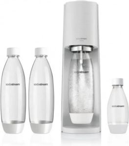 Комплект: Сифон Sodastream Terra (White) + 3 бутылки + баллон CO2