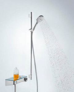 Душевой набор Hansgrohe Raindance Select E 120 / Unica S Puro 65 см 26620000 хром/белый