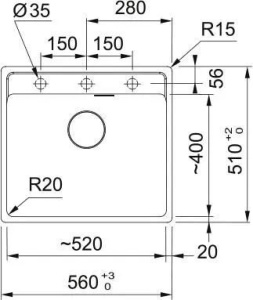 Кухонная раковина Franke Maris MRG 610-52 114.0661.764, белый полярный