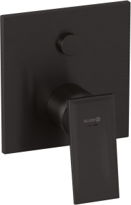 Смеситель для ванны и душа Kludi Decus 54759N275, матовый графит