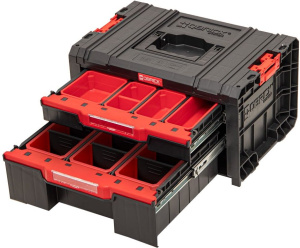Ящик для инструментов Qbrick System PRO Drawer 2 Toolbox Expert SKRQPROD2ECZAPG003, 2 выдвижных ящика