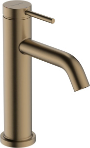 Смеситель для раковины Hansgrohe Tecturis S 73317140, бронзовый матовый
